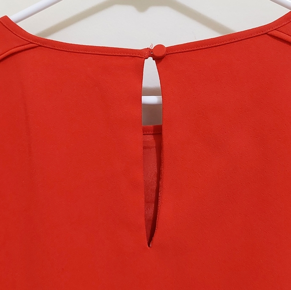 J. Crew Long Sleeve Shift Dress Holiday Red - Picture 7 of 11